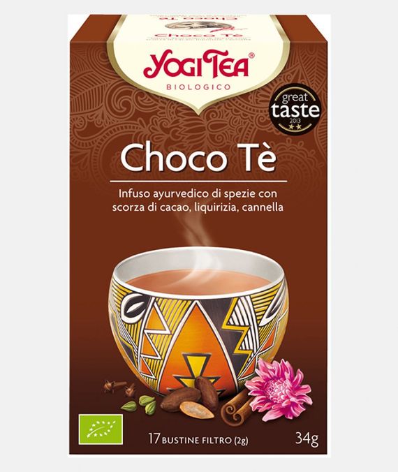 Infuso Ayurvedico di spezie Choco di Yogi Tea 17 filtri